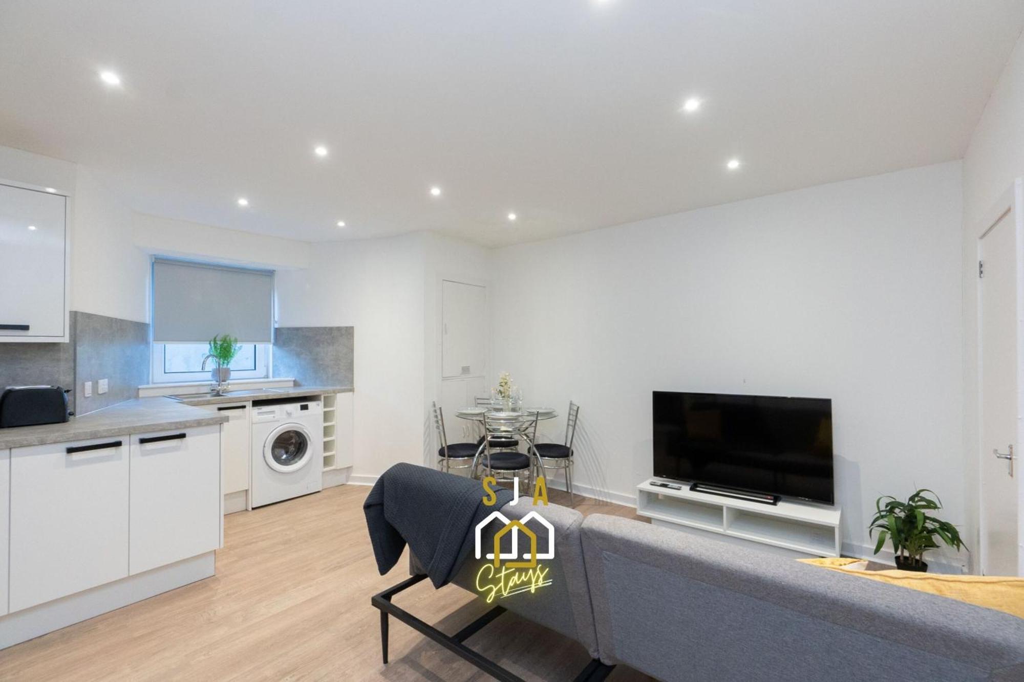 Central City Stay - Sja Stays - 1 Bed Apartment Aberdeen Exterior foto